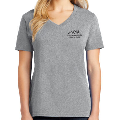 RSCCPTA 2022 Dark Print - Ladies Core Cotton V Neck Tee Thumbnail