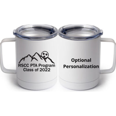 RSCCPTA22 Personalized  - 10 oz White Stainless Steel Coffee Mug Thumbnail