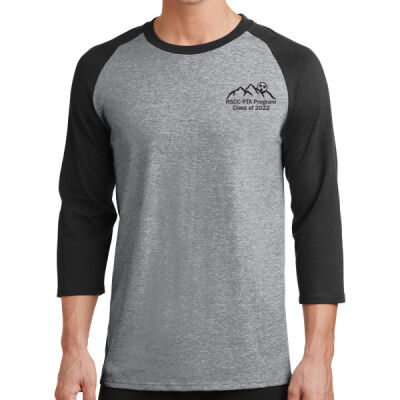 RSCCPTA 2022 Dark Print - Core Blend 3/4 Sleeve Raglan Tee Thumbnail