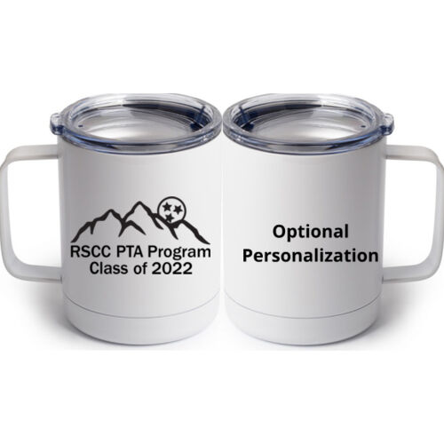 RSCCPTA22 Personalized  - 10 oz White Stainless Steel Coffee Mug Thumbnail