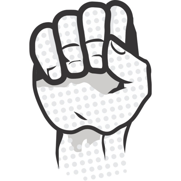 Comic Hand Fist Punch 3 Thumbnail