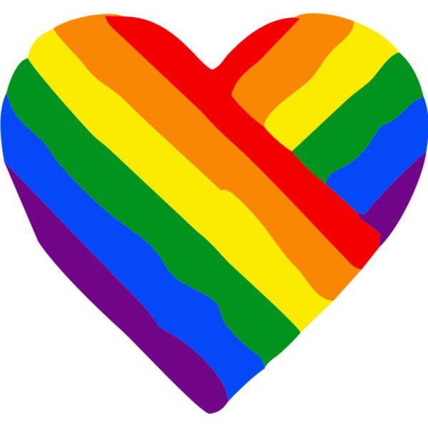 LGBT Gay Pride Rainbow Heart 3 Thumbnail