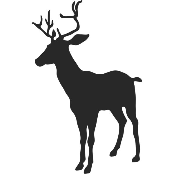 Deer Buck Silhouette 17 Thumbnail
