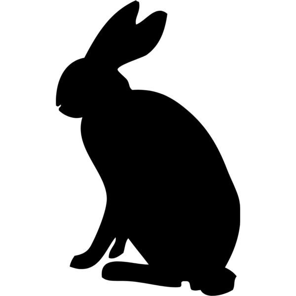 Rabbit Silhouette 4 Thumbnail