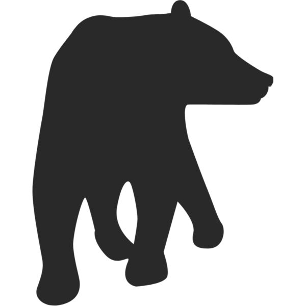 Bear Silhouette 5 Thumbnail