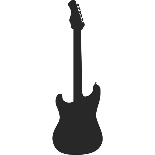 Electric Guitar Silhouette 2 Thumbnail