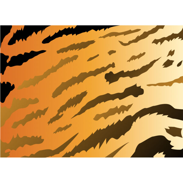 Tiger Print Stripes Background 2 Thumbnail