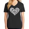 Ladies Core Cotton V-Neck Tee Thumbnail
